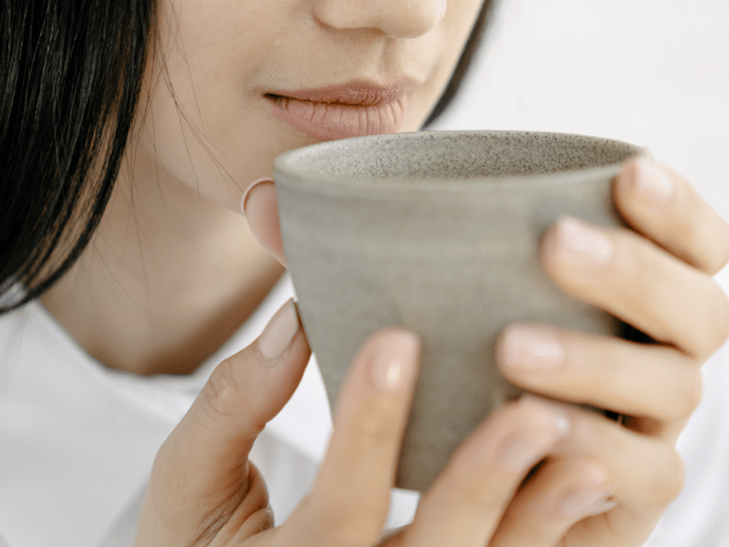 Smelling coffee spiritual
