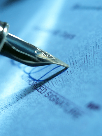 Spiritual Meaning of Receiving a Cheque in a Dream 2 writing a cheque
