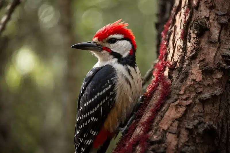 Spirit and totem animal woodpecker