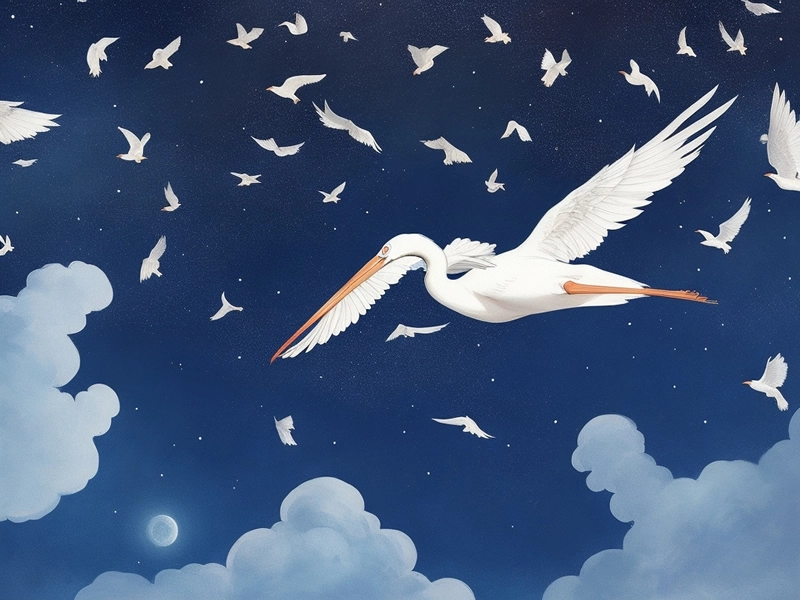 stork in dreams