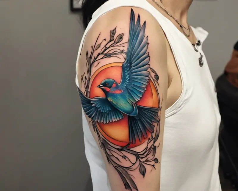 swallow bird tattoo meaning