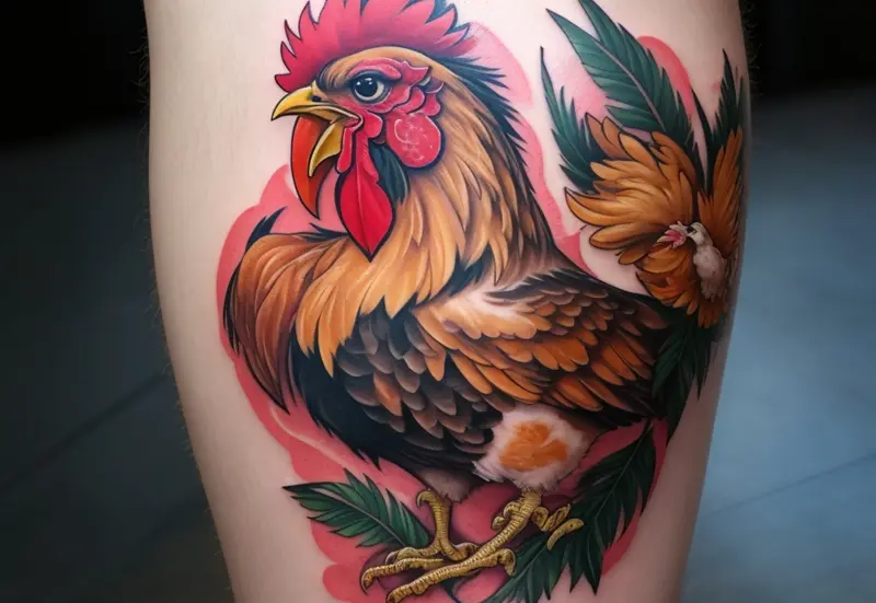 Chicken Symbolism: Exploring Its Spiritual Meaning 6 the meaning of chicken tattoo