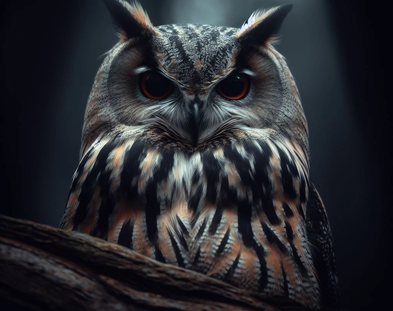 Spiritual Meaning of an owl staring at me