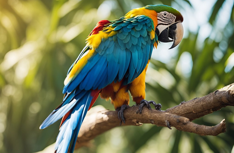 macaw bird in different cultures