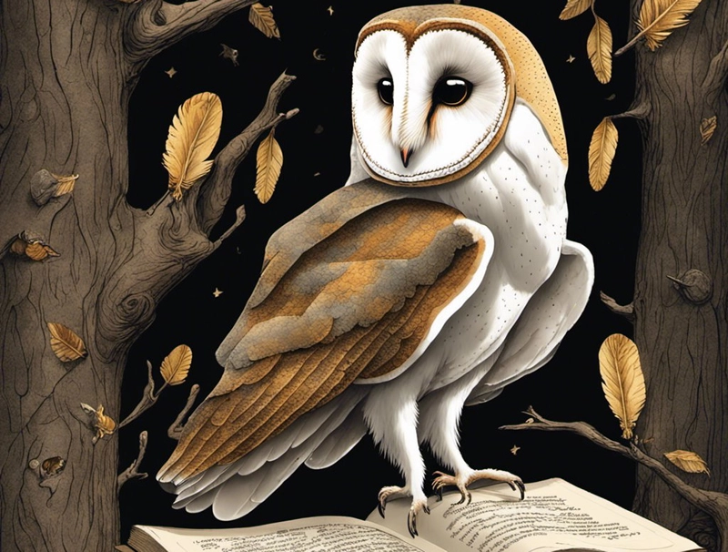 mythology and barn owl symbol